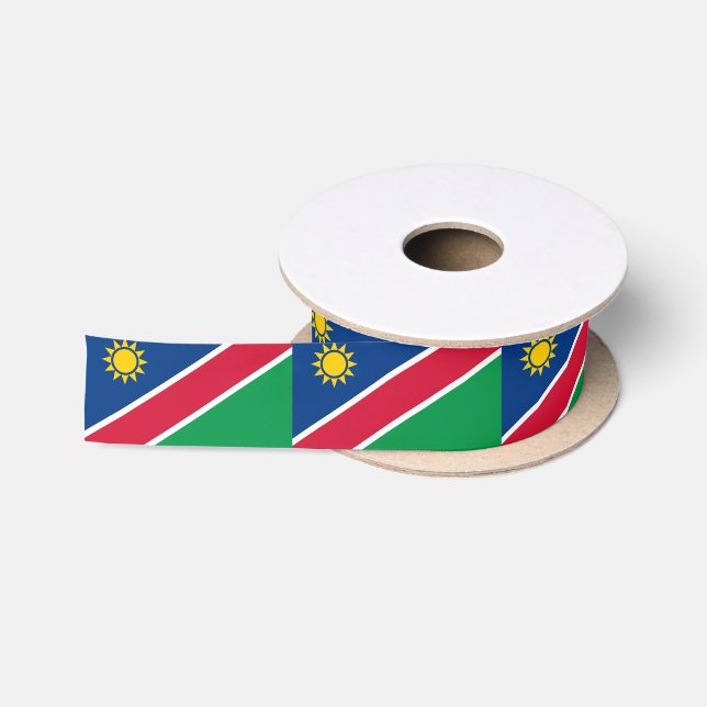 Namibia-Flagge Satinband (Spule)