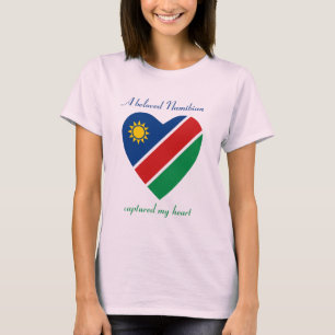Namibia-Flagge Sweetheart T-Shirt