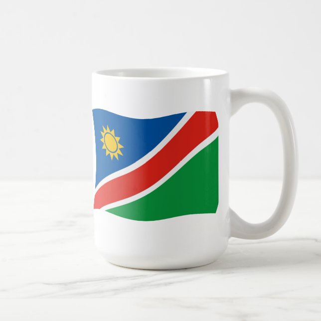 Namibia-Flagge-Tasse Kaffeetasse (Rechts)