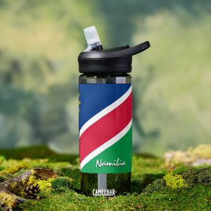 Namibia-Flasche, patriotische namibische Flagge Trinkflasche