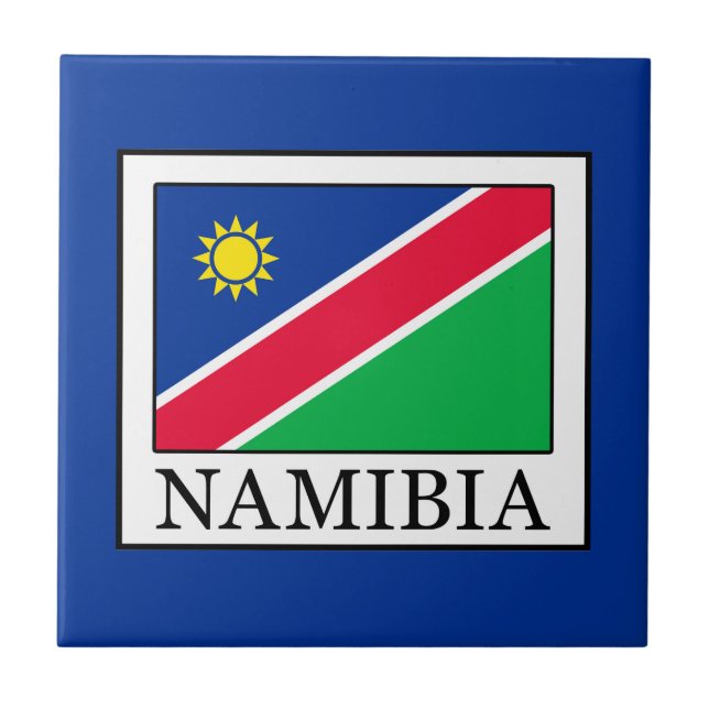 Namibia Fliese (Vorderseite)