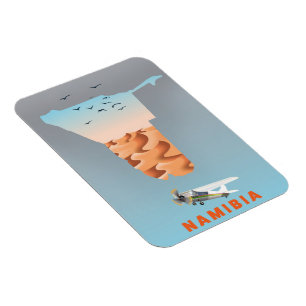 Namibia-Karte Magnet