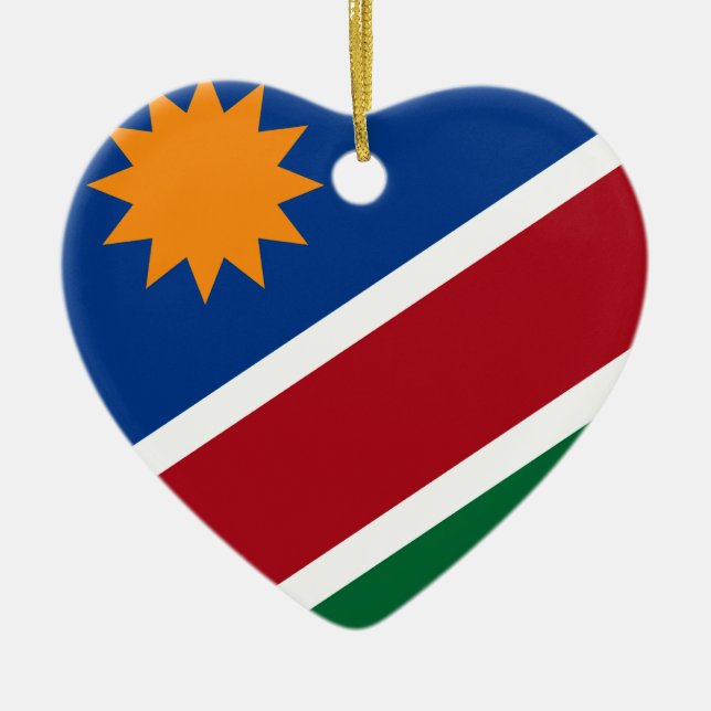 Namibia Keramik Ornament (Vorne)