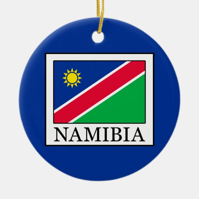 Namibia Keramik Ornament (Vorne)