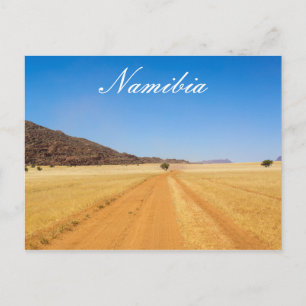 Namibia MarienŌ Savannah Landschaft Postkarte