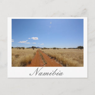 Namibia MarienŌ Savannah Landschaft Postkarte