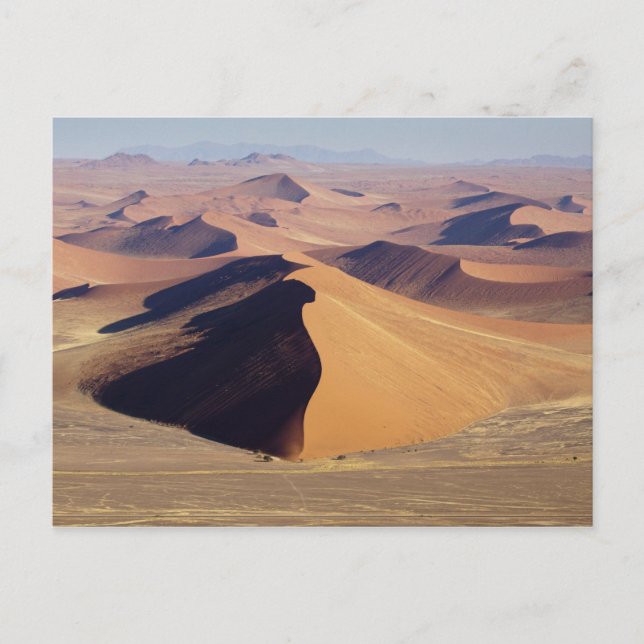 Namibia, Namib-Naukluft Park. Luftbild Postkarte (Vorderseite)
