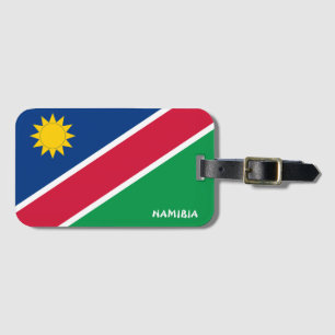 Namibia National Flag Patriotic Gepäckanhänger