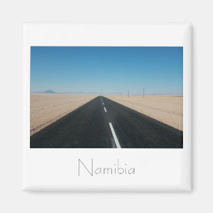 Namibia Road Highway Deep Landschaftsmagnet Magnet