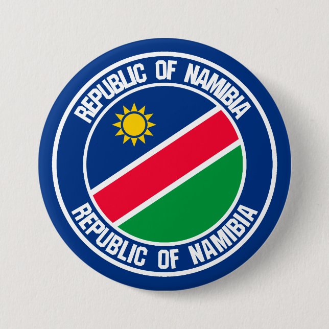 Namibia-RundEmblem Button (Vorderseite)