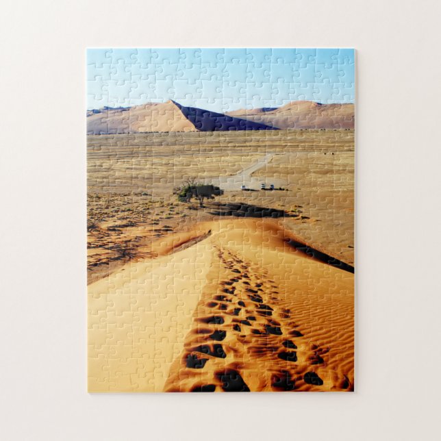 Namibia Sand Dunes Landschaft Sossusvlei (Vertikal)