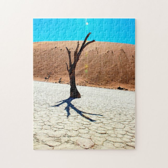 Namibia Sand Dunes Landschaft Sossusvlei (Vertikal)