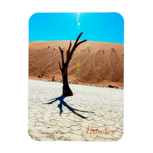 Namibia Sand Dunes Landschaft Sossusvlei Magnet