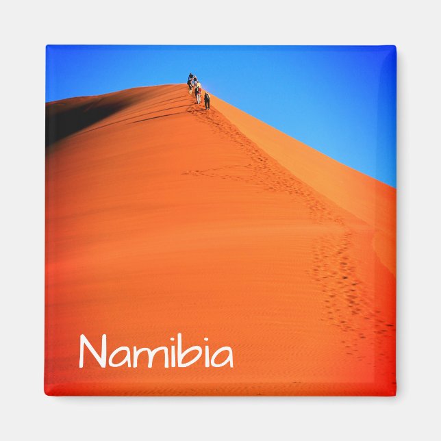 Namibia Sand Dunes Landschaft Sossusvlei Magnet (Vorne)