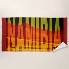 namibia sossusvlei strandtuch