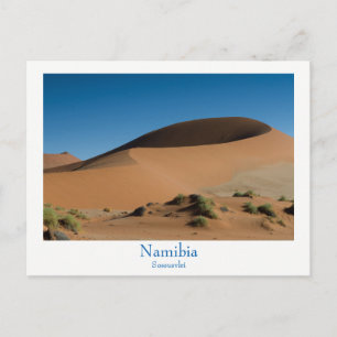 Namibia - Sossusvlei-Wüste-Postkarte mit Text Postkarte