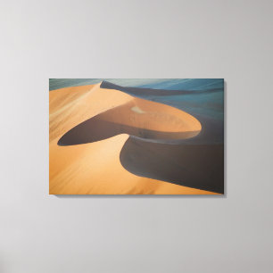 Namibia, Soussevlei, Große rote Sanddünen, Leinwanddruck