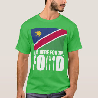 Namibia Souvenir Essen Reise Freund T-Shirt