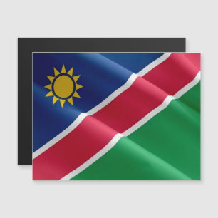 Namibia - Waving Flag - Magnetkarte