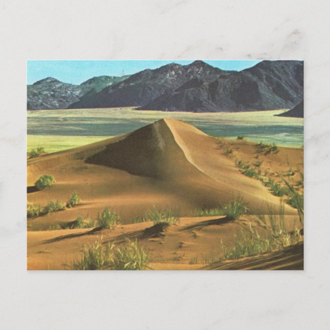 Namibia, Wüste und Berge Postkarte (Vorderseite)
