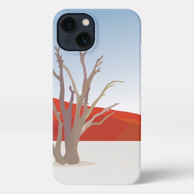 Namibian Wüste Phone Case iPhone Hülle (Rückseite)