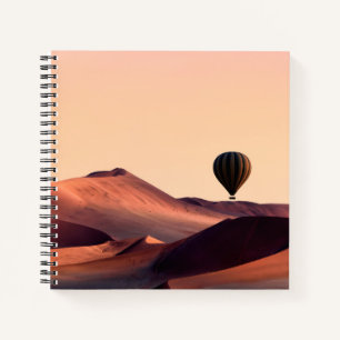 Namibias Dünen im Namib-Naukluft-Nationalpark Notizbuch