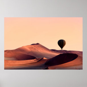 Namibias Dünen im Namib-Naukluft-Nationalpark Poster