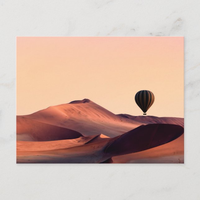 Namibias Dünen im Namib-Naukluft-Nationalpark Postkarte (Vorderseite)