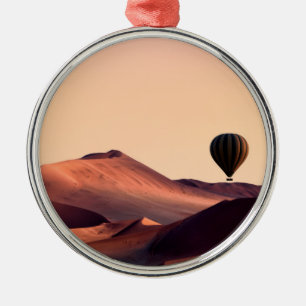 Namibias Dünen in Namib-Naukluft Nationalpark Ornament Aus Metall