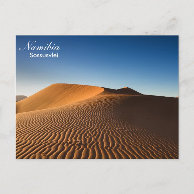Namibie - Carte postale du désert de Sossusvlei (Devant)