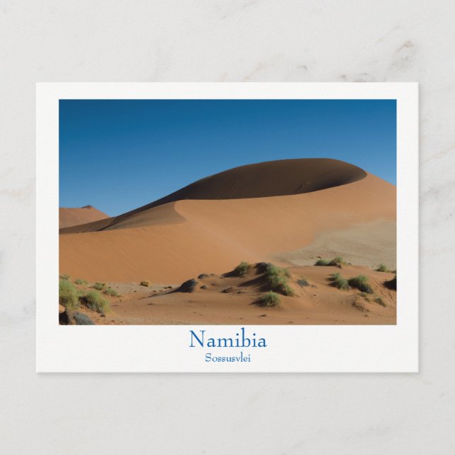 Namibie - Carte postale du désert de Sossusvlei av (Devant)