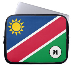 Namibische Flagge Laptop-Hülse Laptopschutzhülle