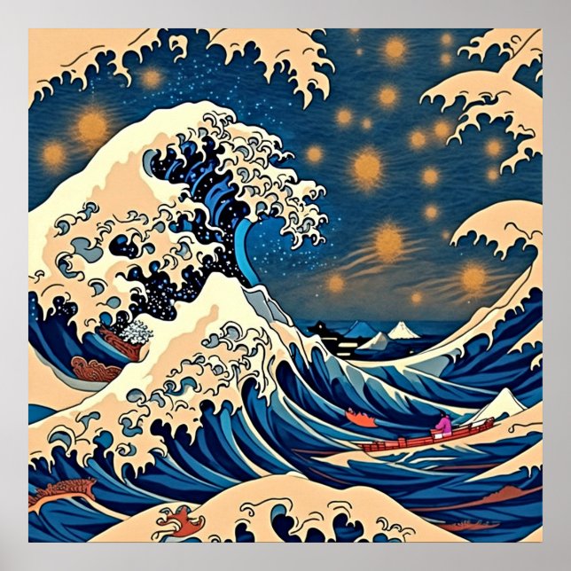 Namis Vintage Welle: Retro Elegance Poster (Vorne)
