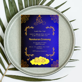 Namkaran Namemony Golden Elements Einladung