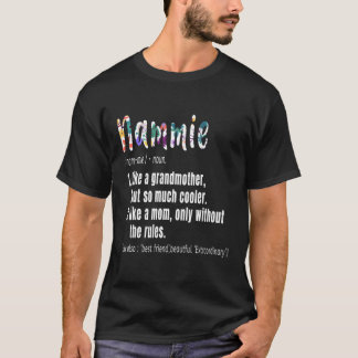 Nammie Definition Muttertag & Geburtstag Geschenkg T-Shirt
