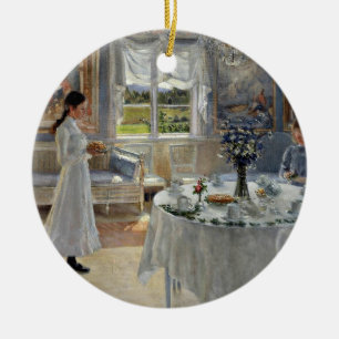 Namnsdag oder Aufgabetag Keramikornament