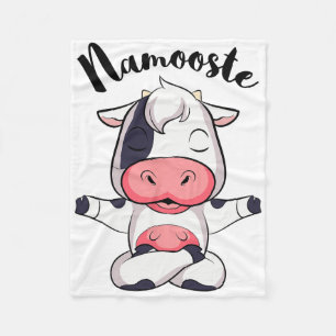 Namoostee Kuh-Shirt Frauen Mädchen Kuhliebhaber-Ge Fleecedecke