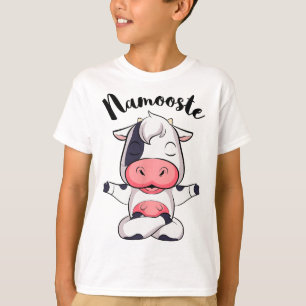 Namoostee Kuh-Shirt Frauen Mädchen Kuhliebhaber-Ge T-Shirt
