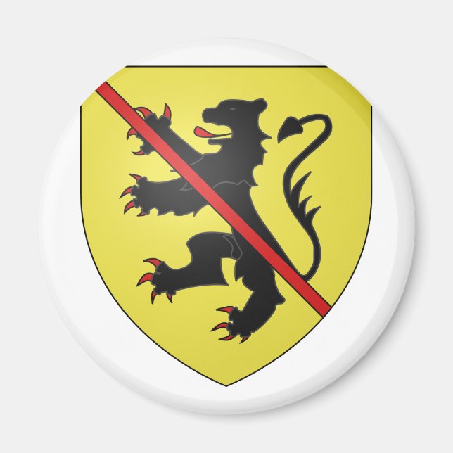 Namur Arms, Belgien Magnet (Vorne)