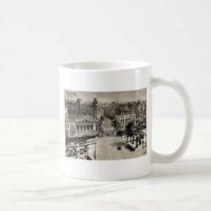 Namur-Tor Brüssel Belgien Vintage 1932 Kaffeetasse