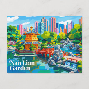 Nan Lian Garten Hongkong Postkarte