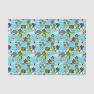 Nan Nae & Lulu Adventures Geschenkpapier Tissue-Pa Seidenpapier
