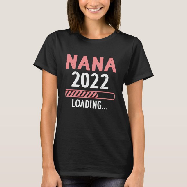 Nana 2022 Ankündigung zur Beladung sonniger Schwan T-Shirt (Vorderseite)