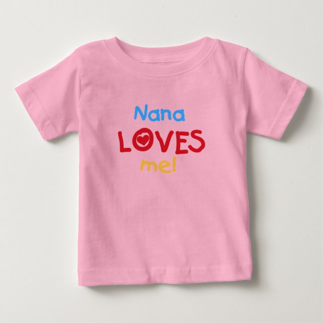 Nana aime mes t-shirts et cadeaux (Devant)