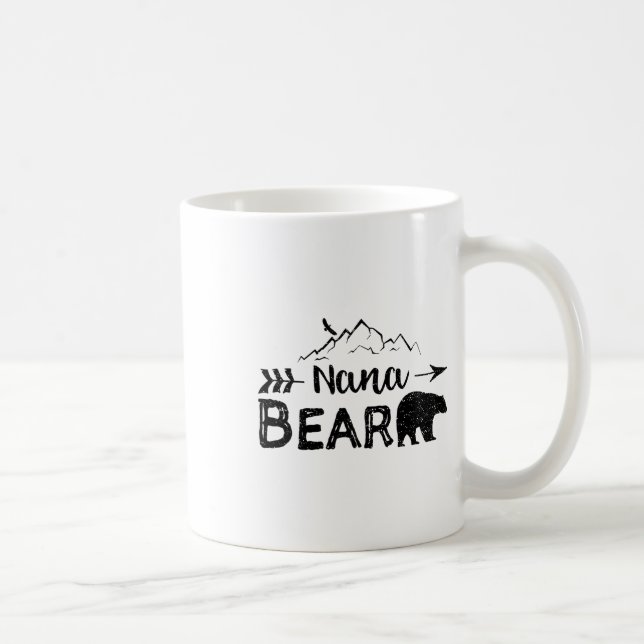 Nana Bär - Camping  Kaffeetasse (Rechts)