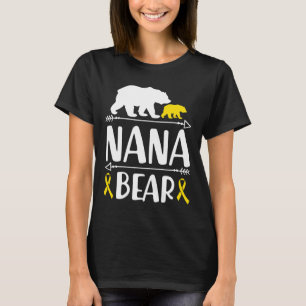 Nana Bären Krebs-Bewusstsein für Krebs T-Shirt