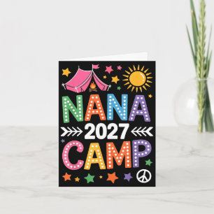 Nana Camp 2027 Familienurlaub Sommer-Camping-Crew Karte