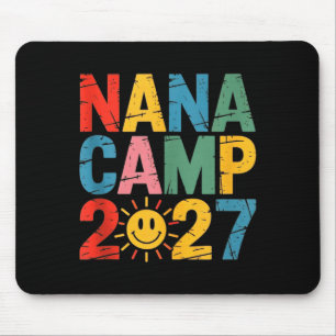 Nana Camp 2027 Familienurlaub Sommer-Camping-Crew Mousepad