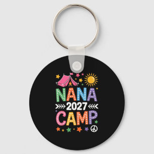 Nana-Camp 2027 Familienurlaub Sommer-Camping-Crew Schlüsselanhänger