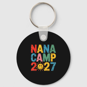 Nana-Camp 2027 Familienurlaub Sommer-Camping-Crew Schlüsselanhänger